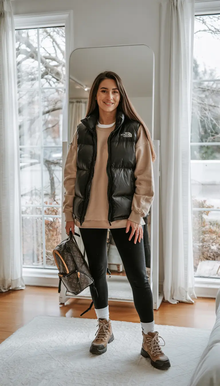 comfy winter outfits Outdoor-Ready Minimalism