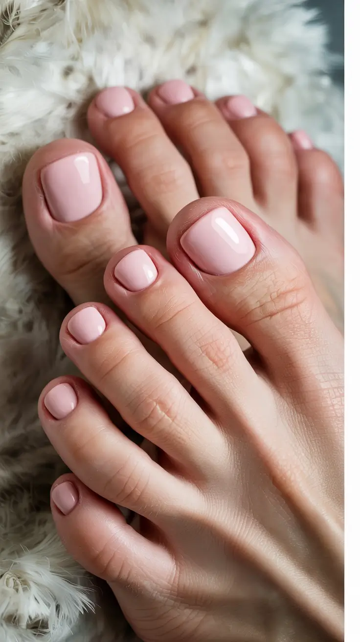fall toe nail colors Soft Blush Simplicity