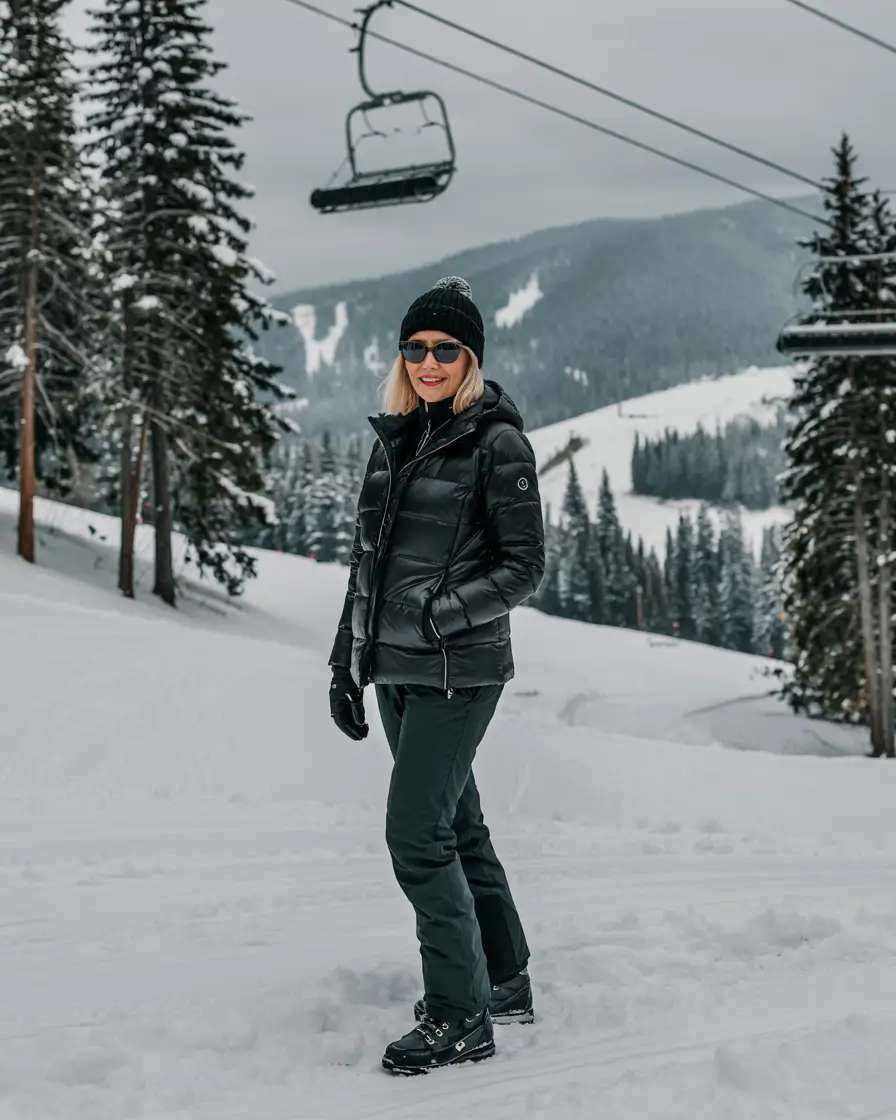 winter outfits over 40 Ski Lodge Chic