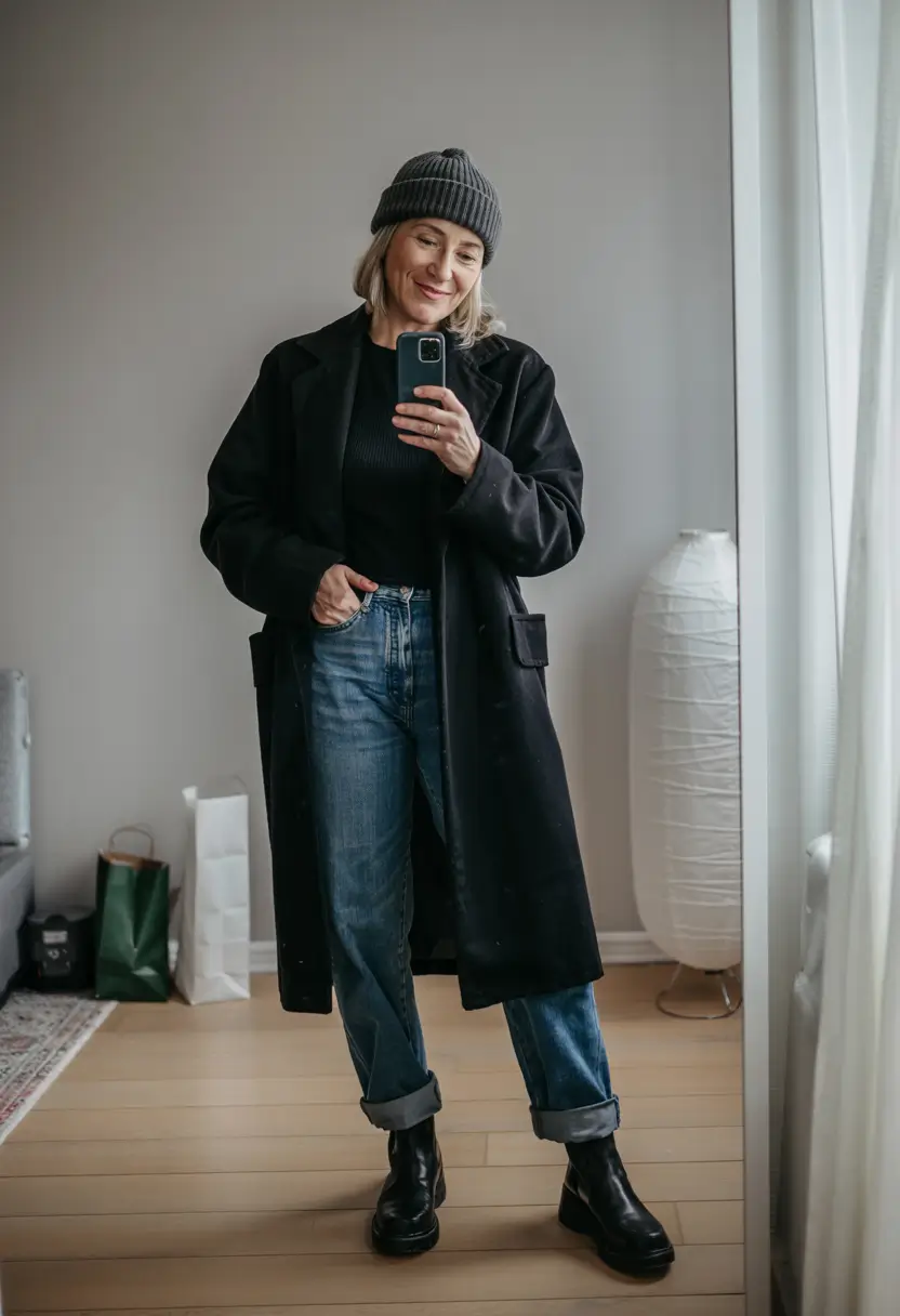 winter outfits over 40 Classic Everyday Layers