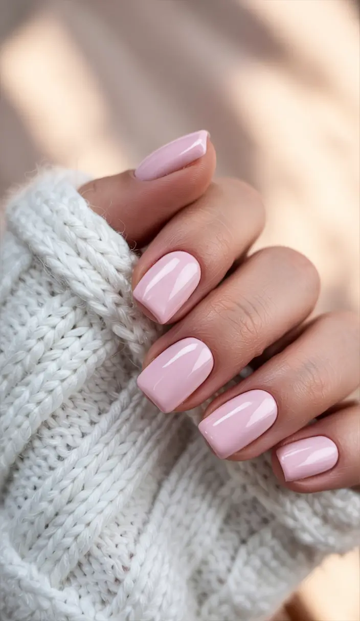 fall nail colors shades Cotton Candy Pink