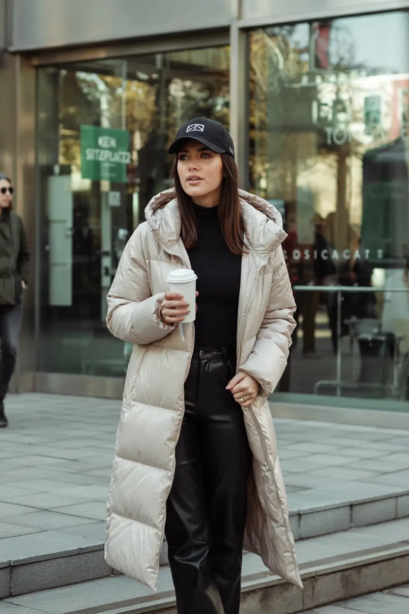 nyc winter outfits street style casual Sporty Minimalism