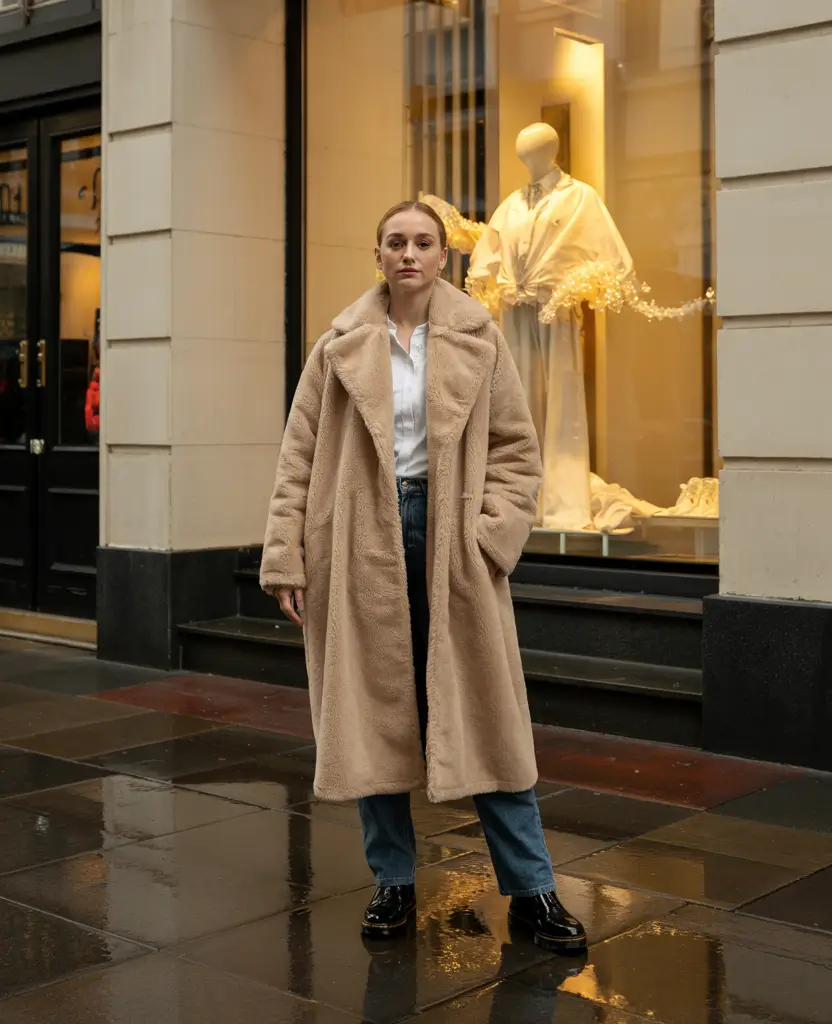 nyc winter outfits 2025 Classic Beige Revival