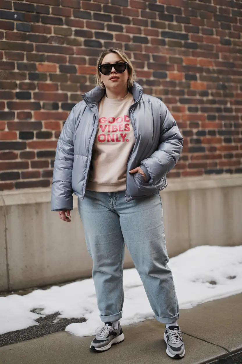 winter capsule wardrobe 2025 Sporty Metallic Edge