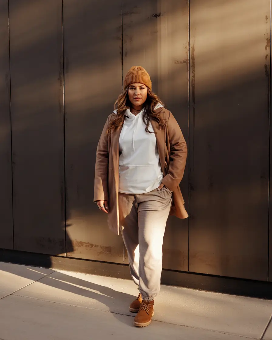 winter capsule wardrobe 2025 Casual Layers with a Cozy Edge