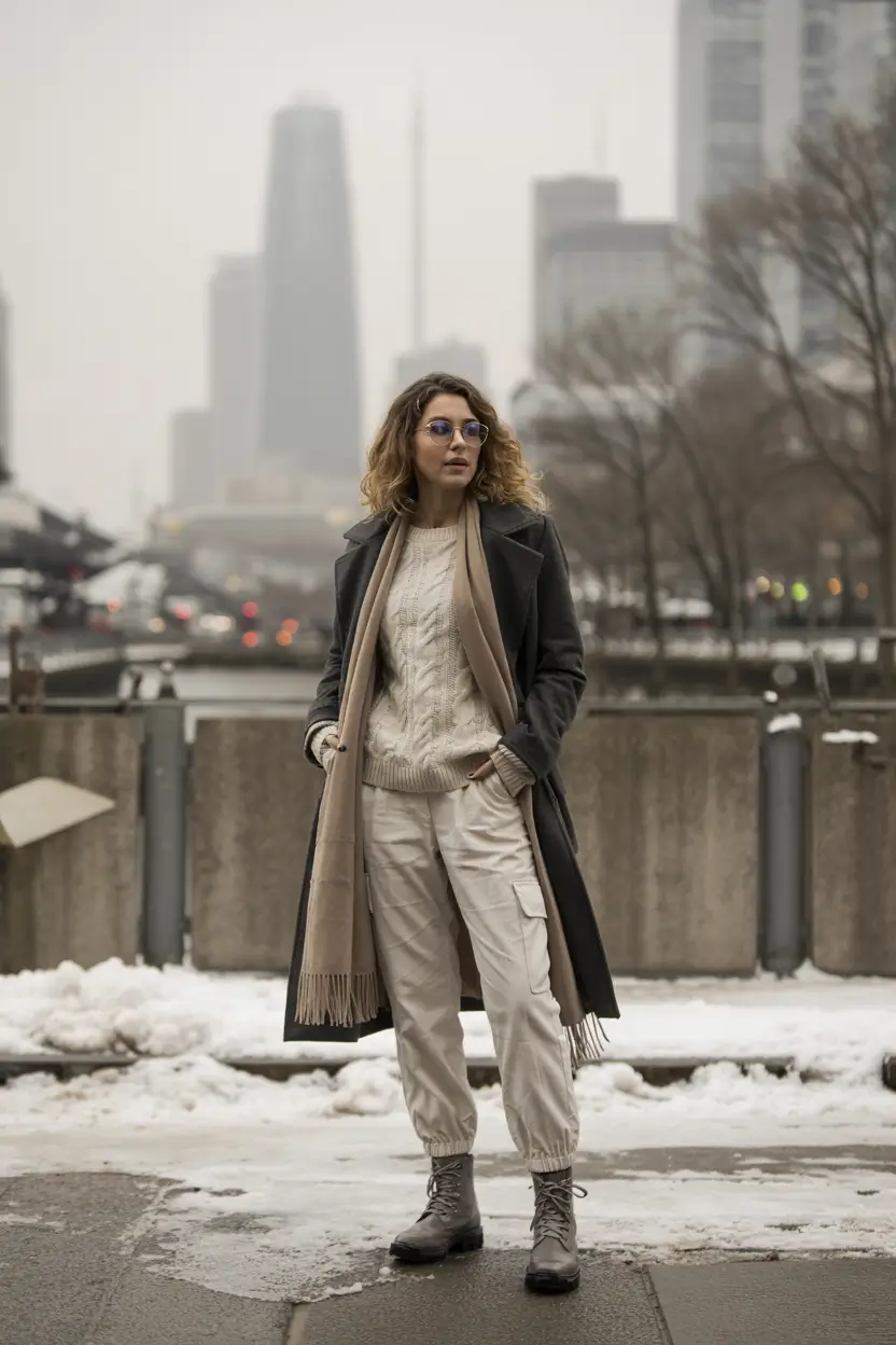trendy winter outfits 2025 city elegance