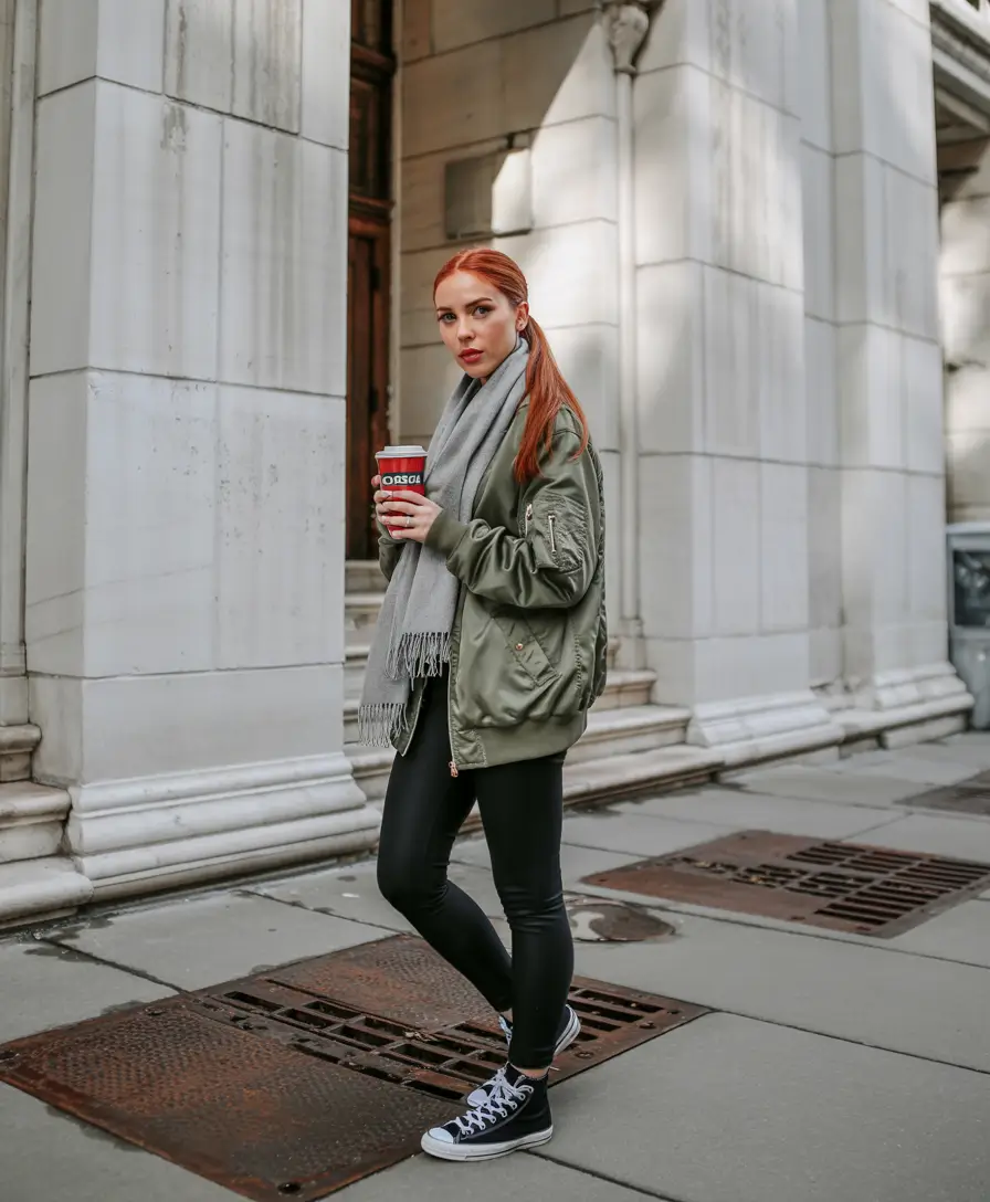winter fashion inspo Street-Ready Chic With an Effortless Edge
