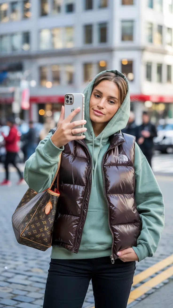 winter fashion inspo Sporty Street Layering