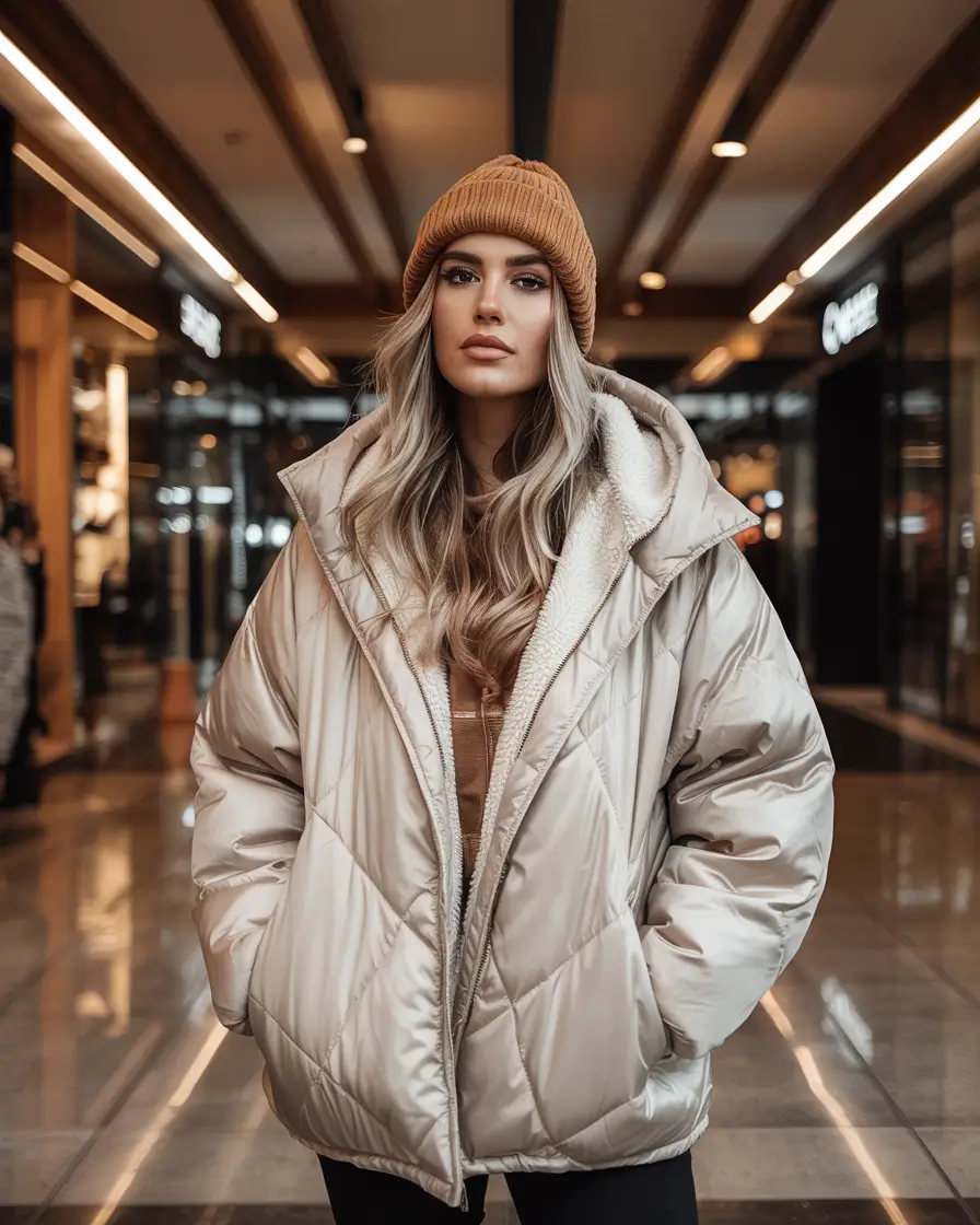 winter outfit inspo 2025 Effortless Neutrals with a Modern Puff
