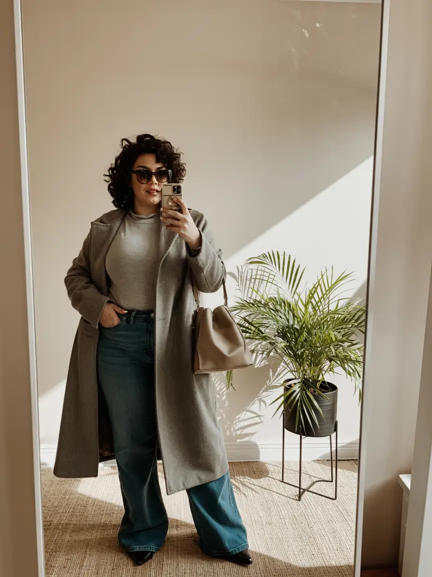plus size winter outfits classy Timeless Grey Layers