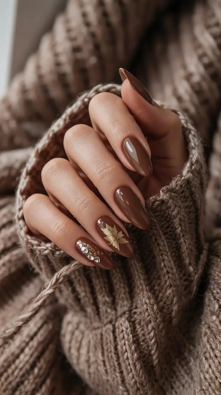 fall-nails-colors-2025-golden-autumn