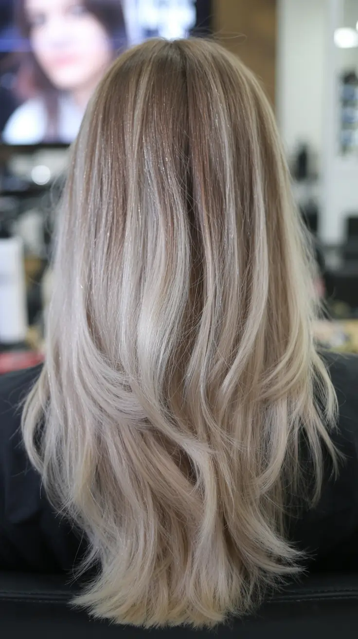 Blonde Hair Color Ideas Winter 2025-2026 Dimensional Ash Balayage