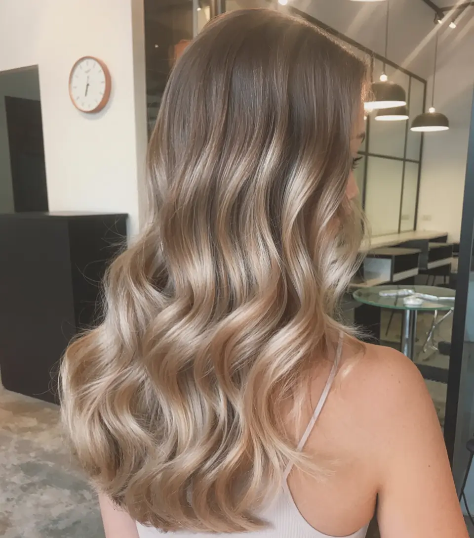 Blonde Hair Color Ideas Winter 2025-2026 Balayage Caramel Melt