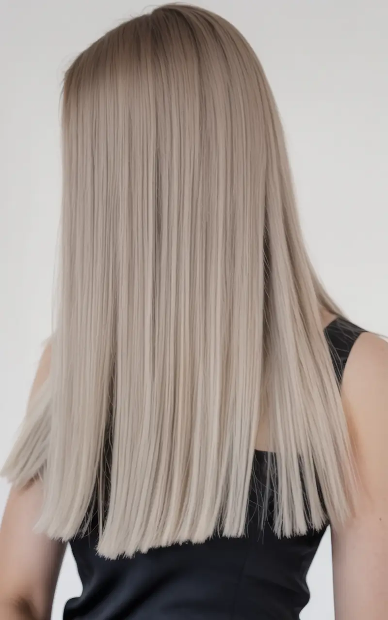 Blonde Hair Color Ideas Winter 2025-2026 Platinum Precision Cut
