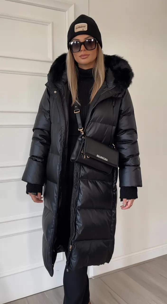 casual winter outfits for women Luxury in Monochrome