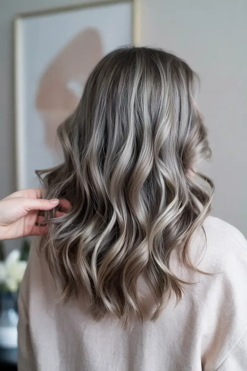 fall and winter hair colors 2025 Cool Mushroom Brown