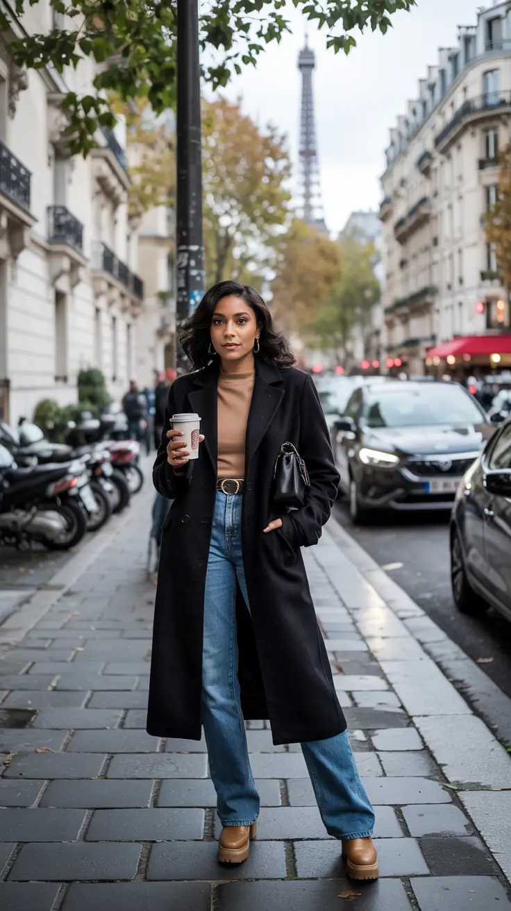 winter outfits blackgirl Parisian Cool Girl Energy