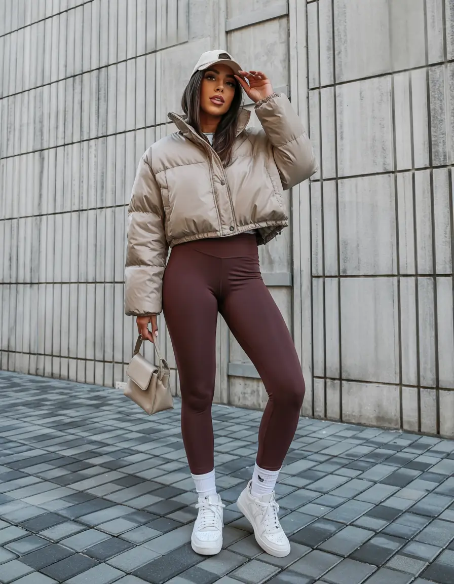 winter outfits blackgirl baddie casual Sporty Chic Energy