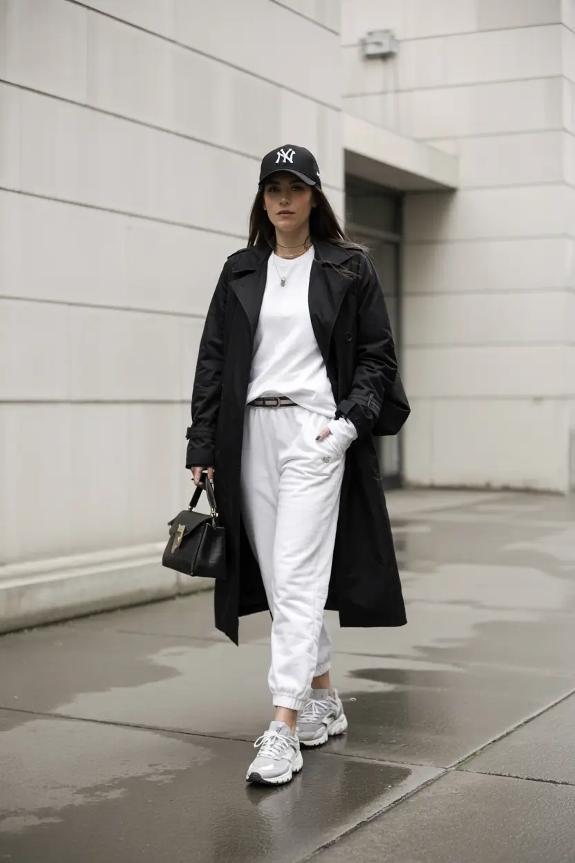 winter-outfits-casual-Sporty-Monochrome-Layers