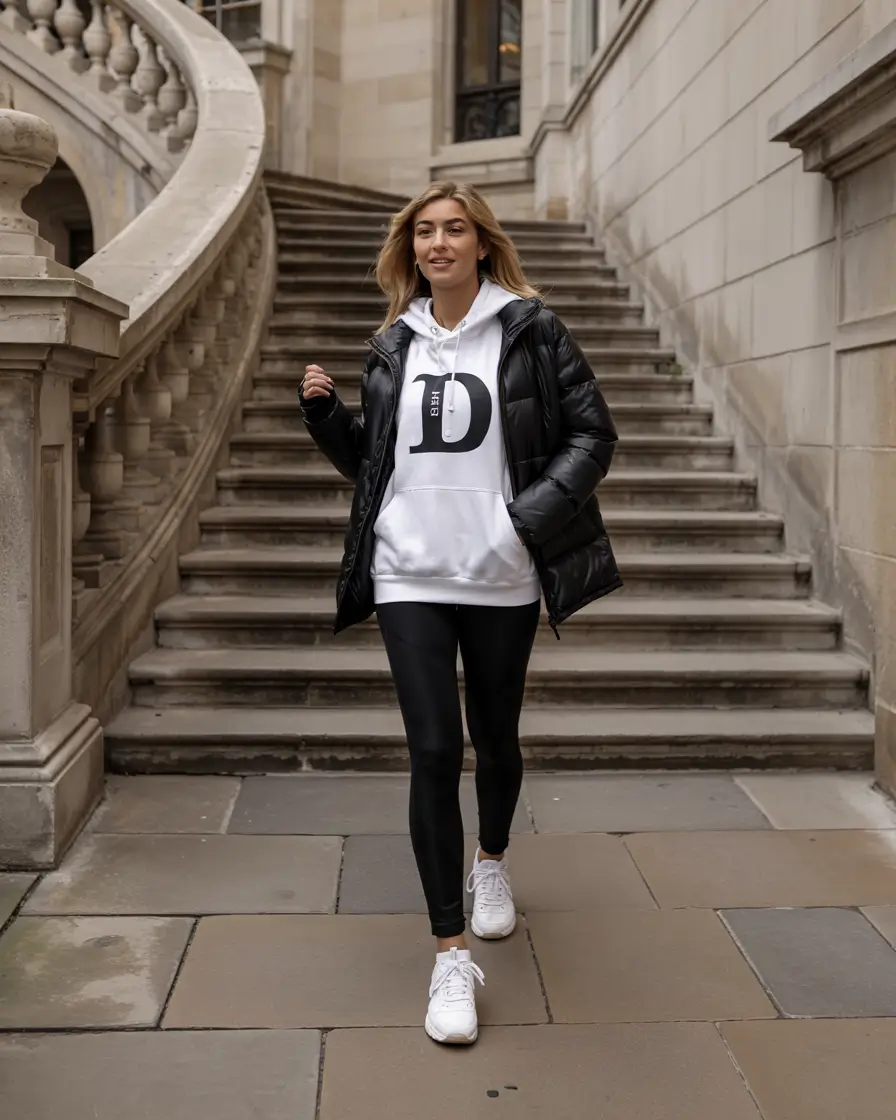 puffer jacket outfit Streetwear with Attitude