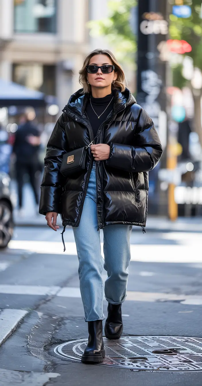 winter fashion outfits casual Glossy Street Style Energy