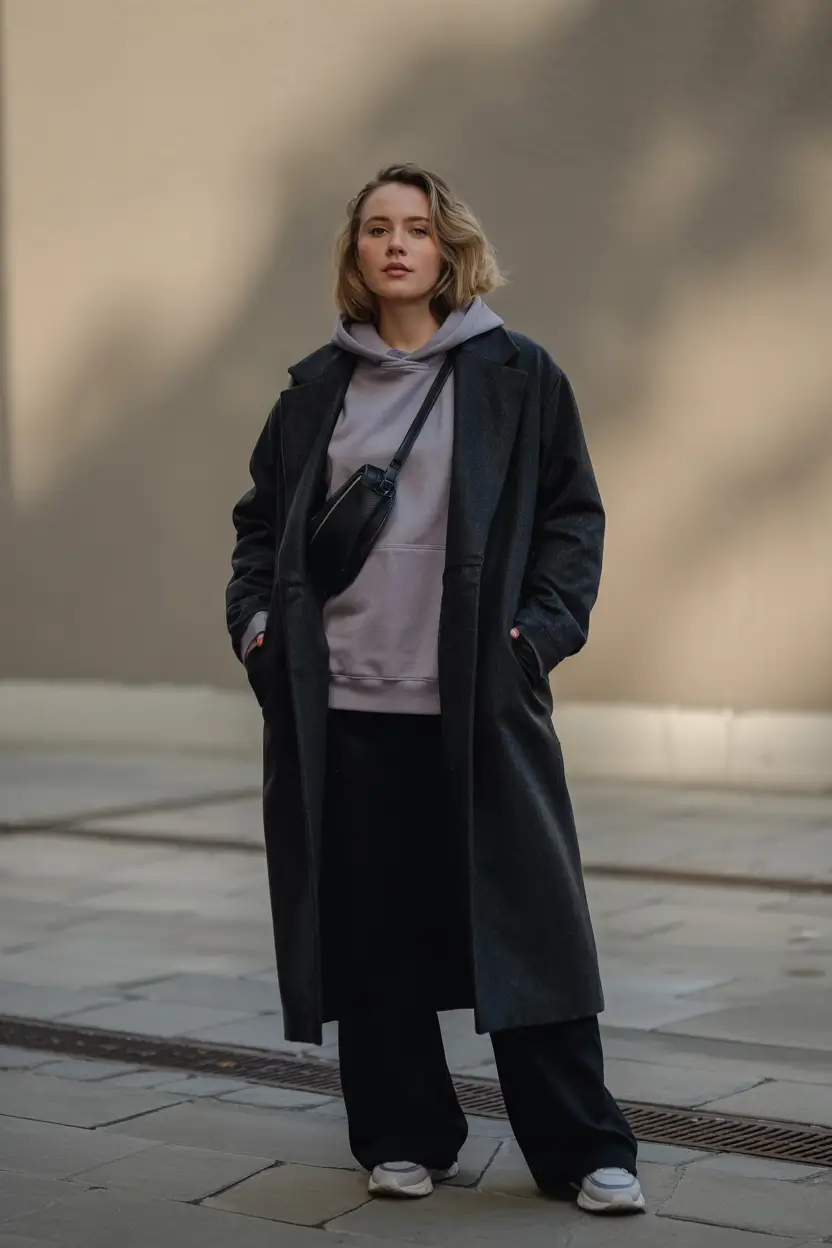 winter fashion outfits cold Muted Street Minimalism