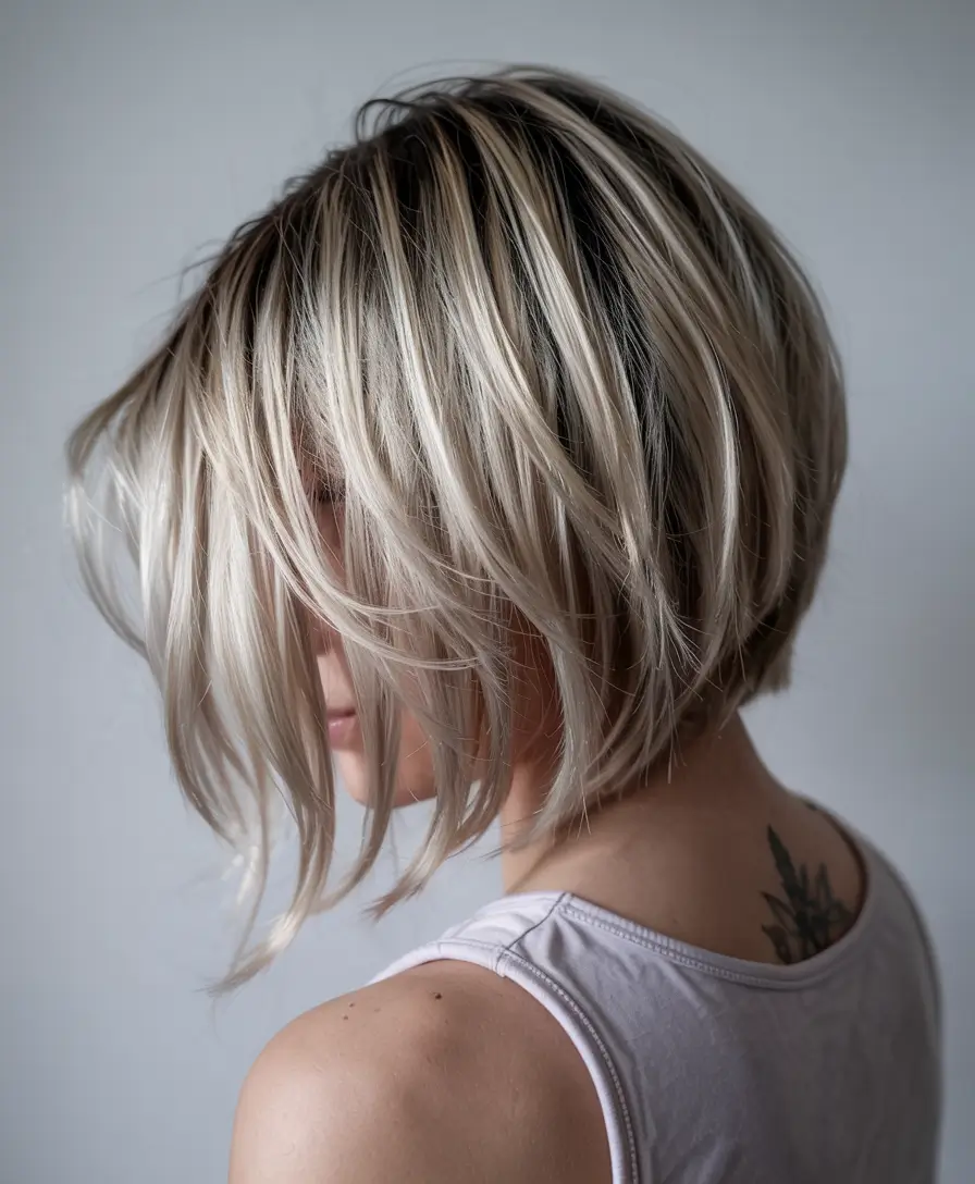 winter-hair-color-short-bob-haircuts-ice-blonde