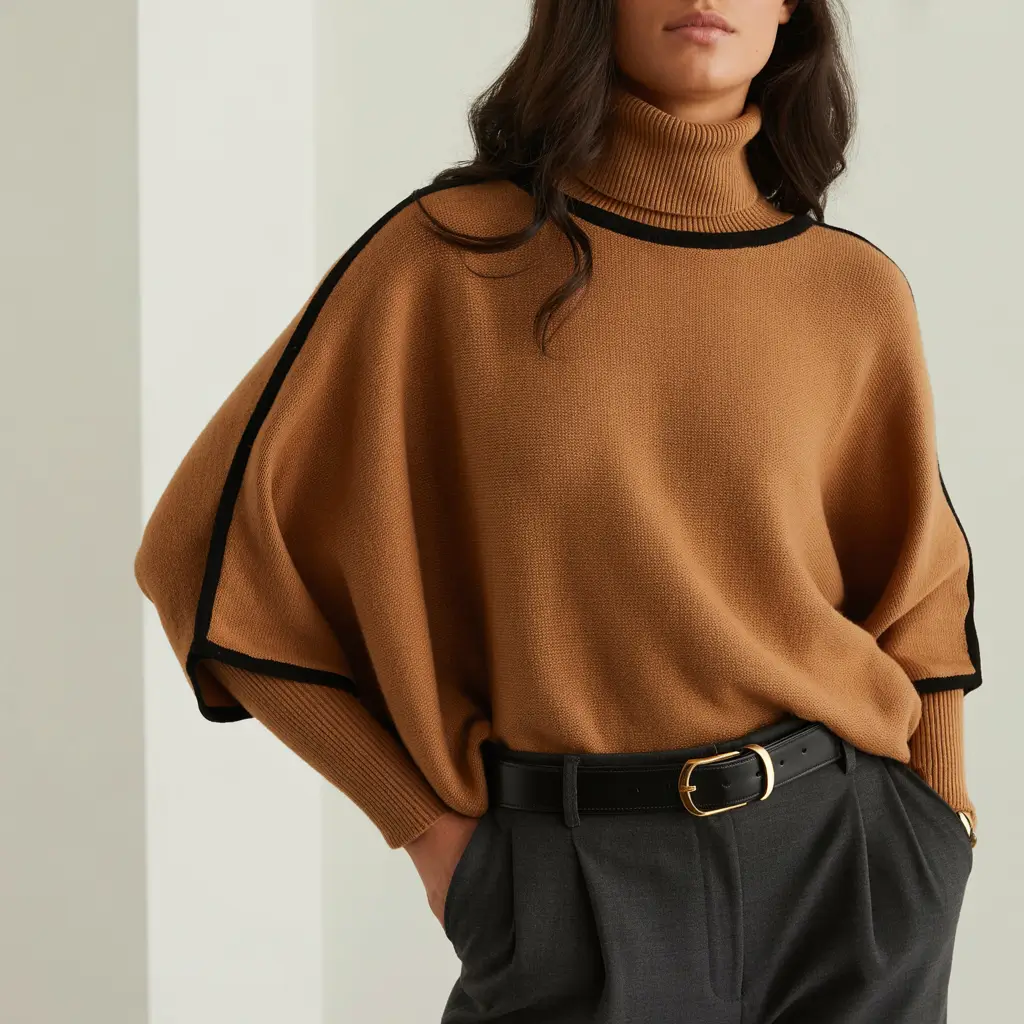 business casual outfits for women December Chic Knit Geometry