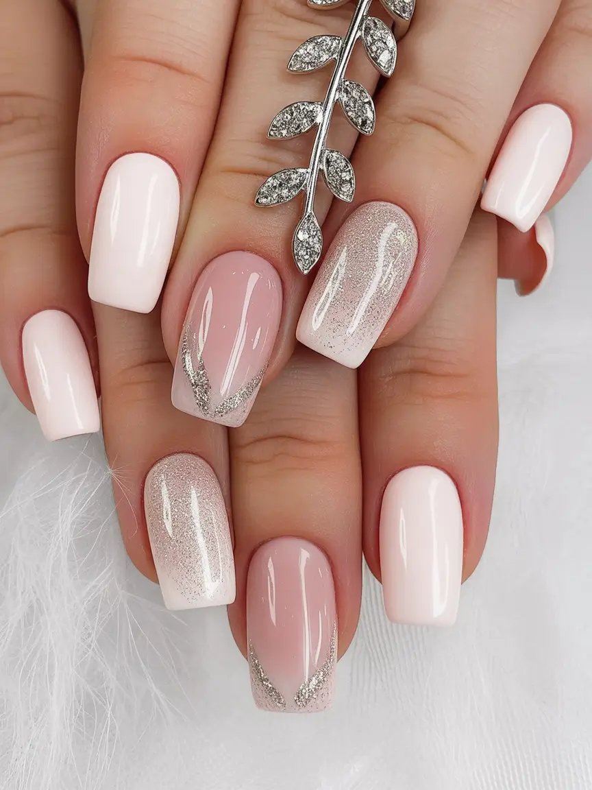 christmas-nails-acrylic-ideas-2025-Soft-Pink-Elegance-with-Silver-Glow