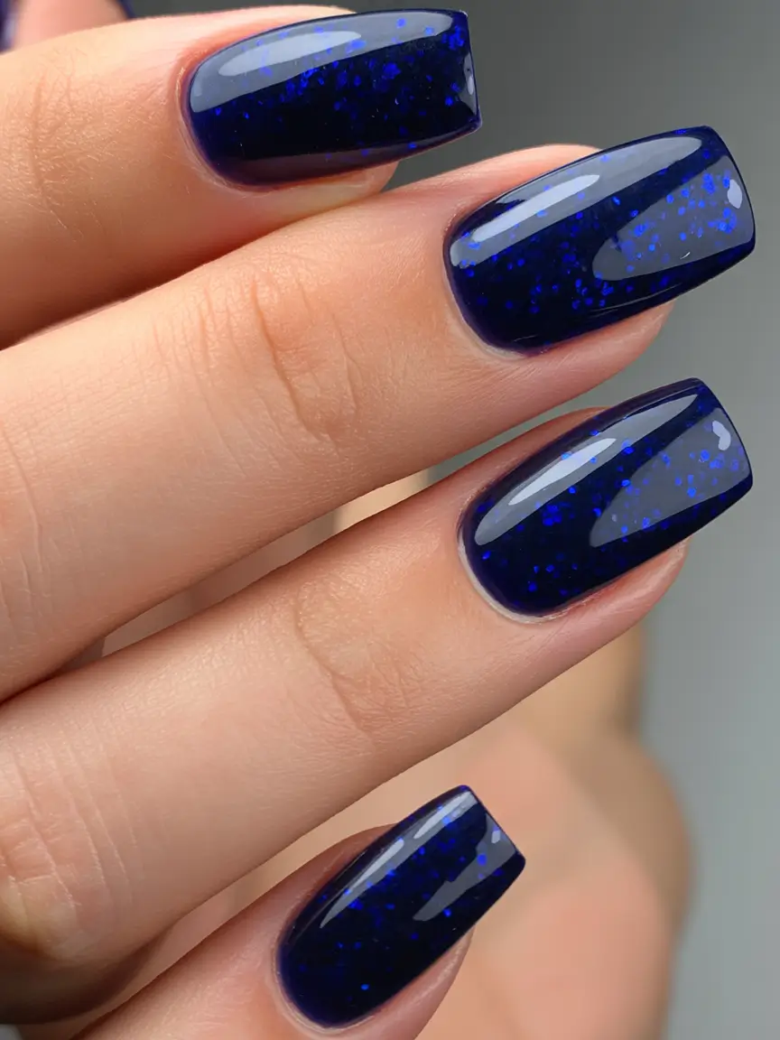 christmas-nails-acrylic-ideas-2025-Midnight-Blue-Spark
