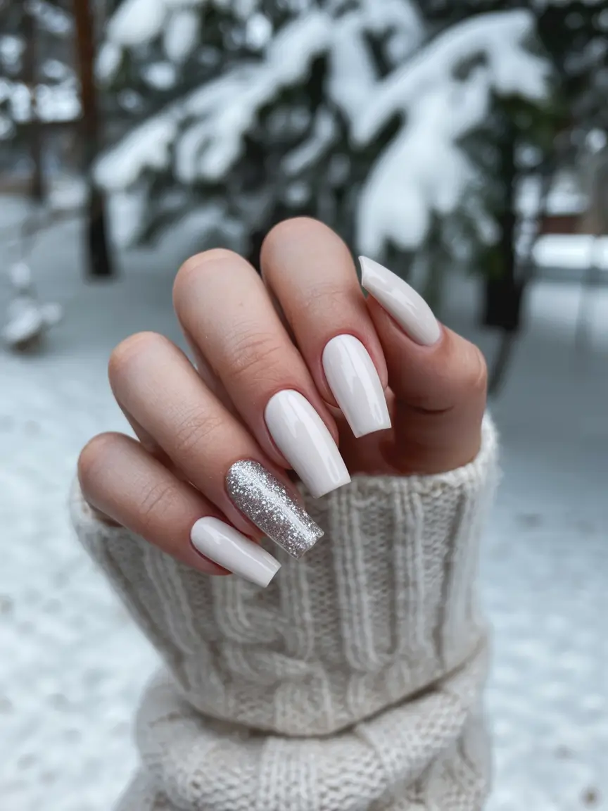 nail colors shades Snowlight Sparkle