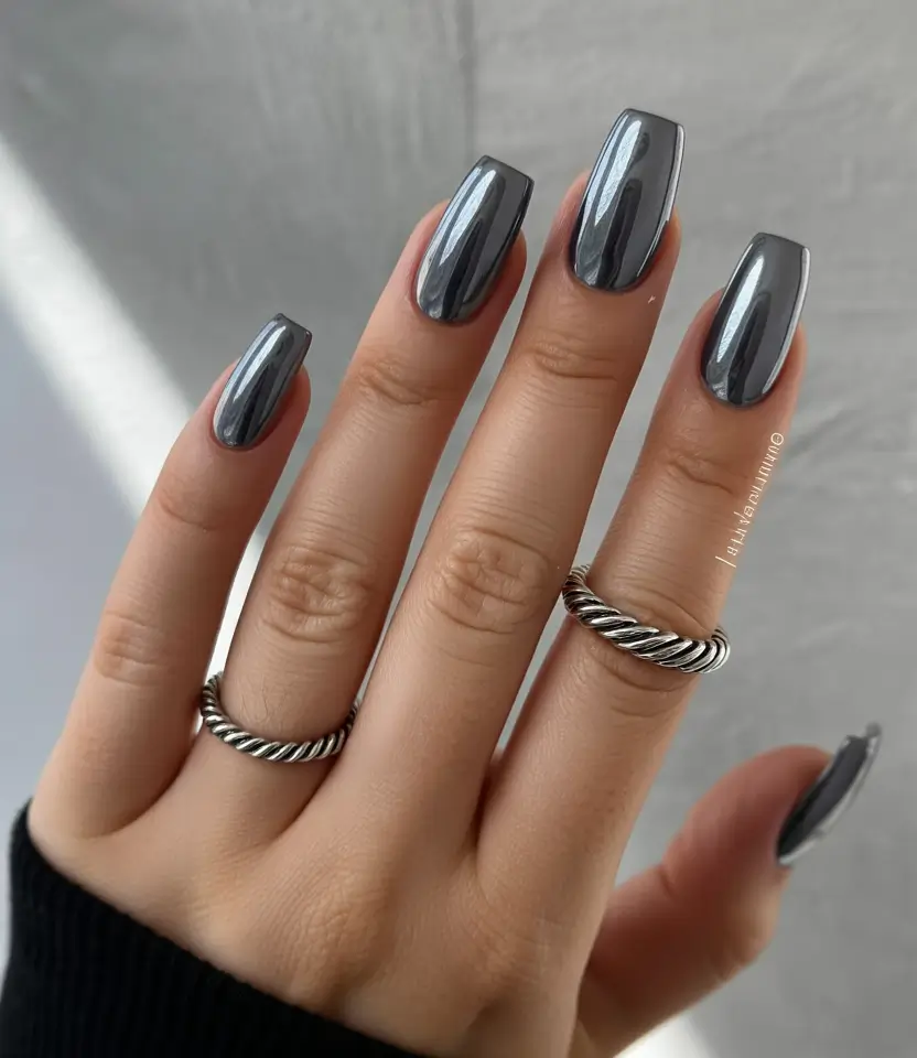 gray Steel Elegance