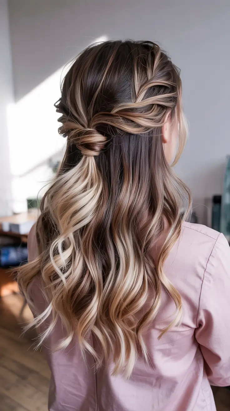 Formal Hairstyles Winter 2025-2026 Guide Romantic Half-Twist Glow