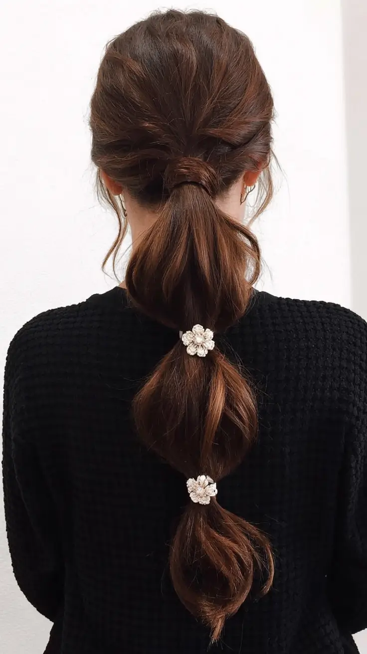 Formal Hairstyles Winter 2025-2026 Guide Bubble Ponytail Glam