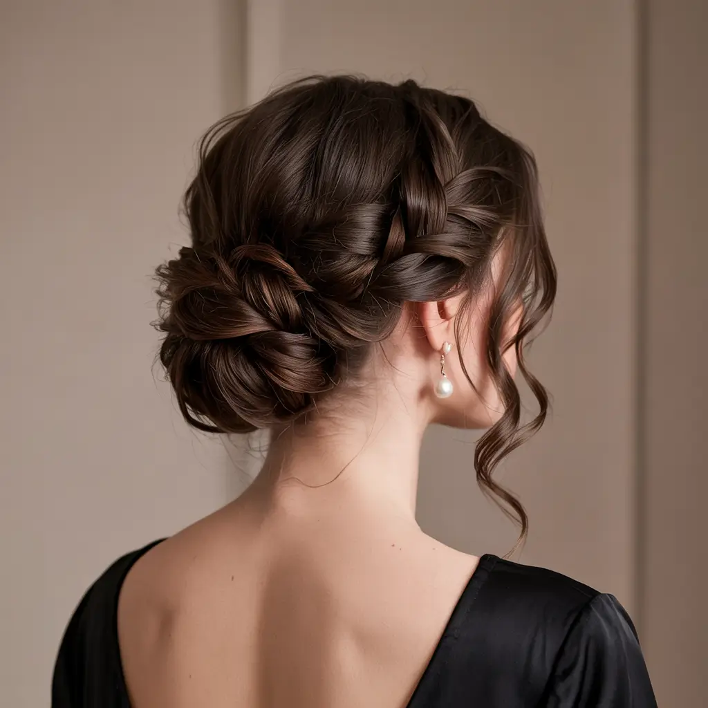 Formal Hairstyles Winter 2025-2026 Guide Twisted Elegance Low Bun
