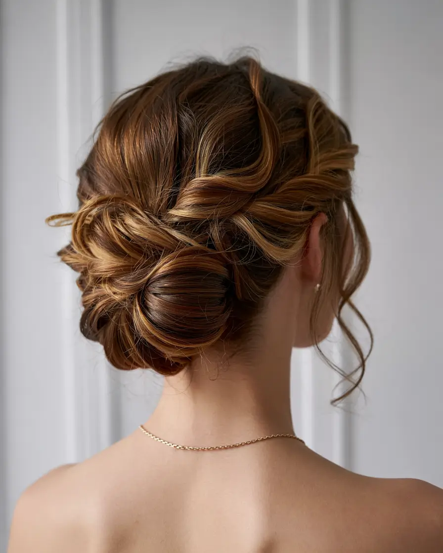 Formal Hairstyles Winter 2025-2026 Guide Caramel Twist Low Knot