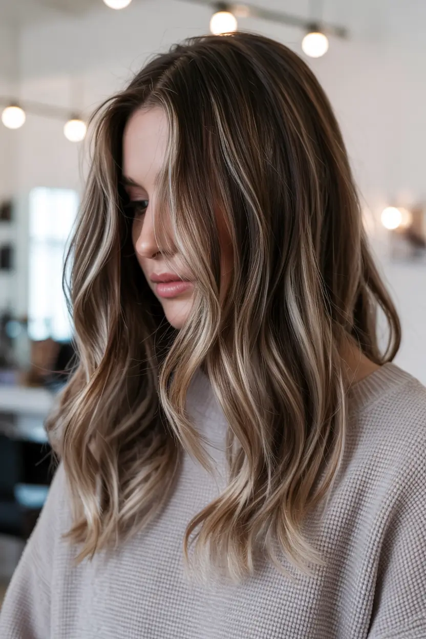 hair colors for winter cool Cool-Toned Ash Bronde