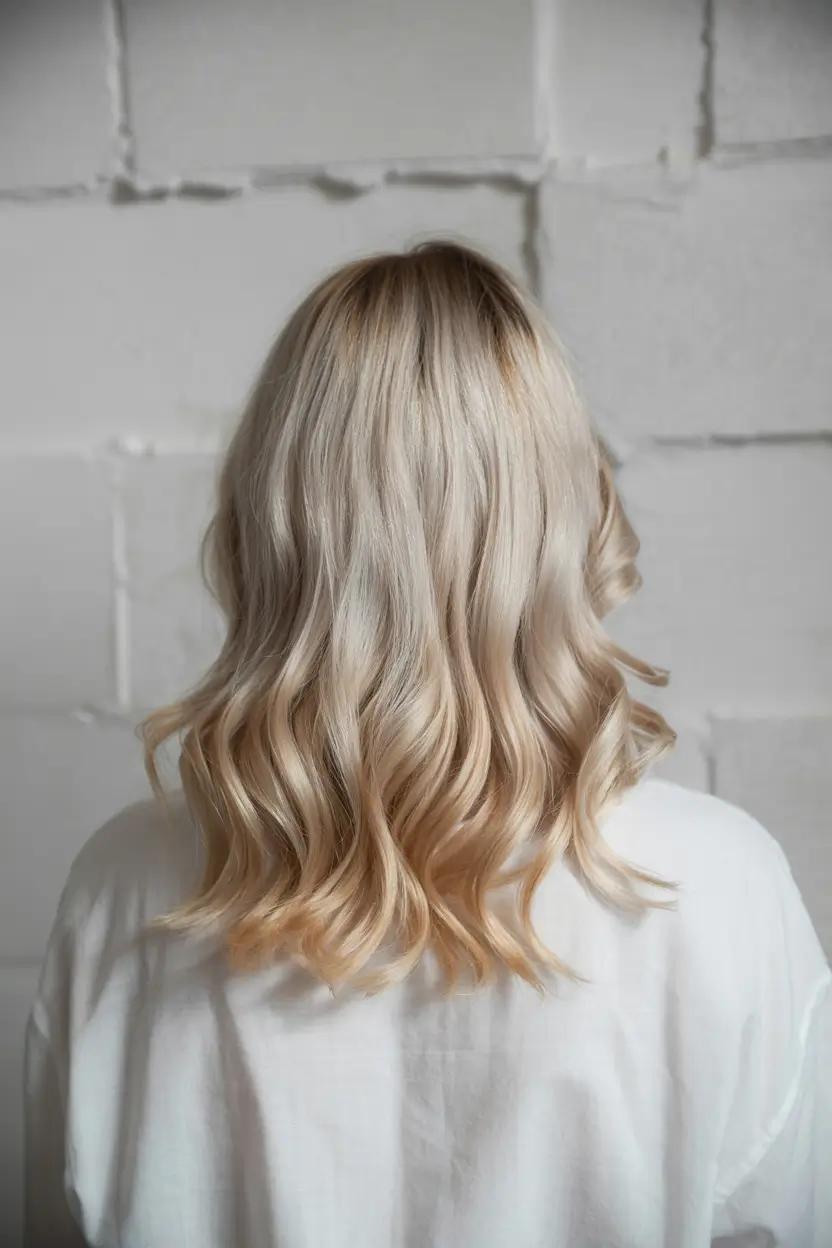 hair colors for winter blonde Soft Vanilla Blonde