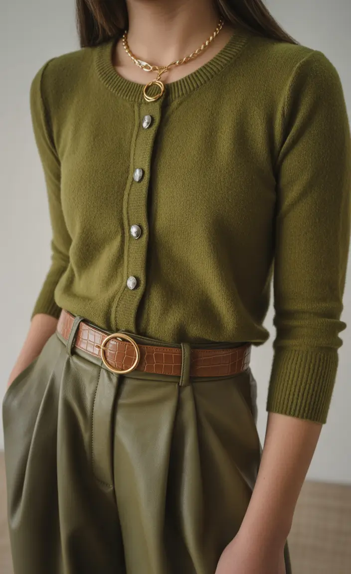 christmas outfit ideas for women Olive Elegance