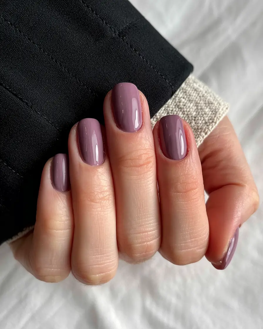 winter nails colors Mulberry Mood