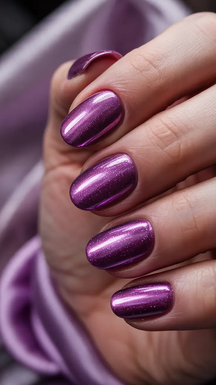 dark-winter-nail-colors-purple-Electric-Amethyst-Shine