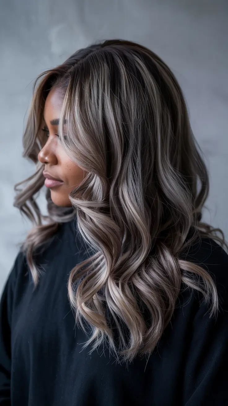 winter hairstyles for black women color Soft Mushroom Blonde Curls