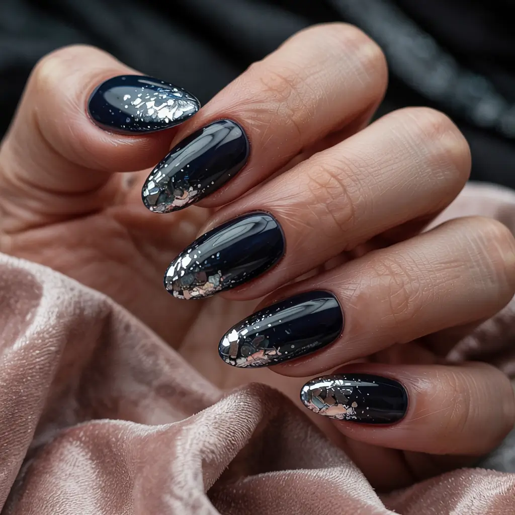 winter-nails-ideas-blue-Midnight-Ice-Drama
