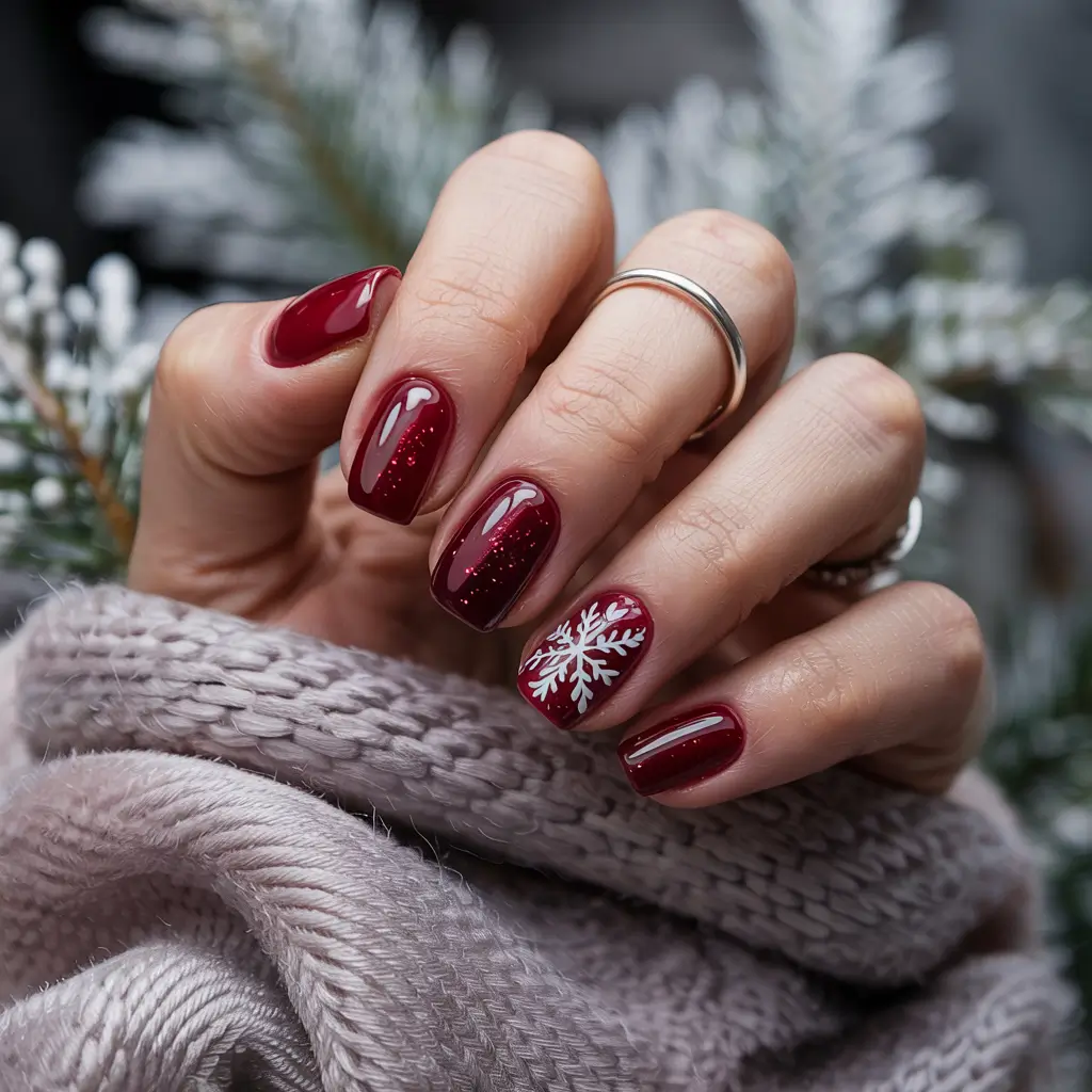 Winter 2025-2026 Crimson Snowflake Magic