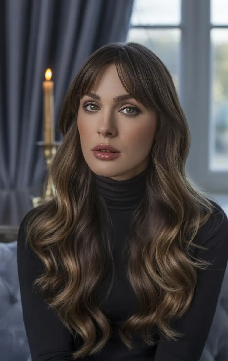 trending hair colors winter 2025 Chocolate Espresso Shine
