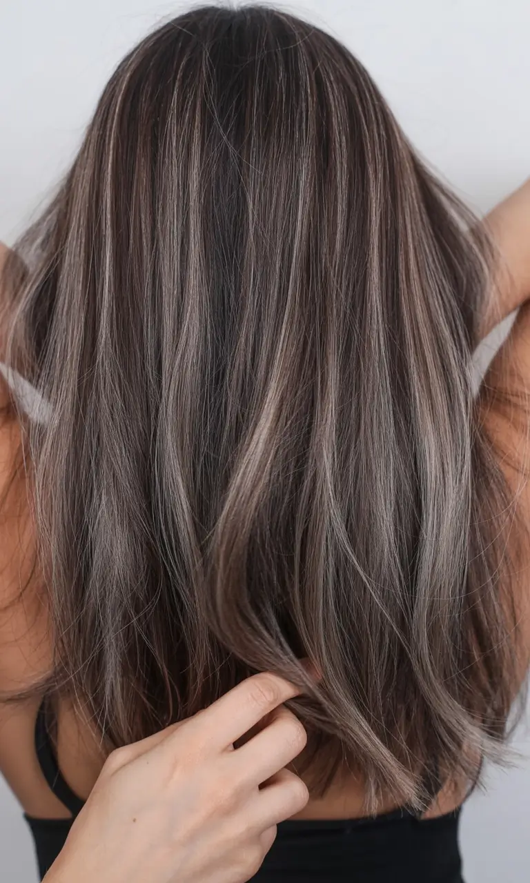 Winter Hair Colors 2025-2026 Smoky Taupe Dimension