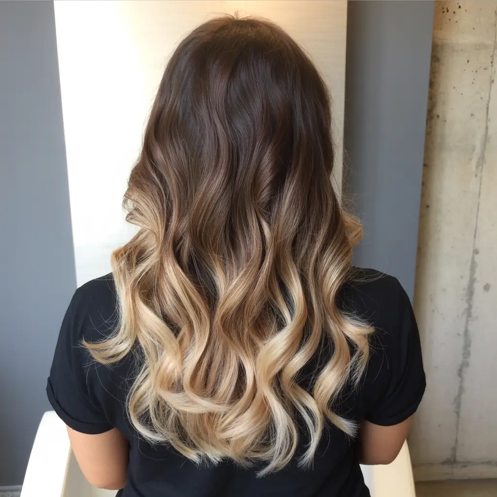 winter hair colors balayage ideas 2025 - 2026 Hazelnut Melted Balayage