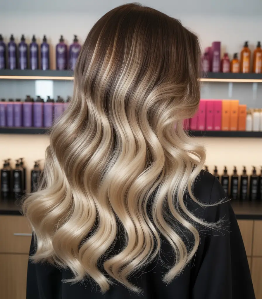 winter hair colors highlights ideas 2025-2026 Iced Beige Blonde