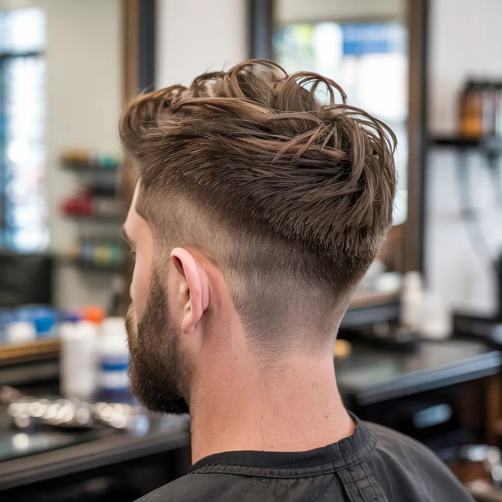 winter haircuts for men 2025 - 2026 Textured Fade Perfection