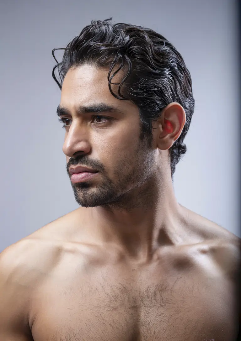 winter haircuts for men 2025 - 2026 Wet-Look Classic